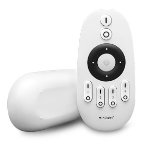 4-zone LED remote control...