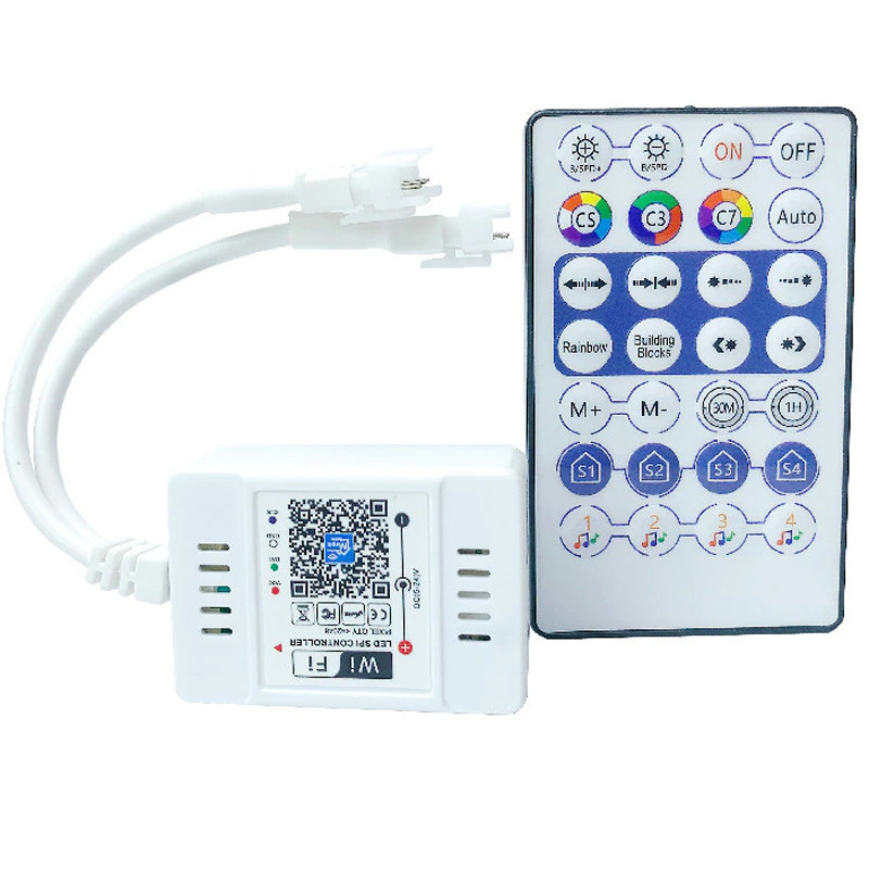 SPI WiFi LED Controller With RF Remote Control Voice Control