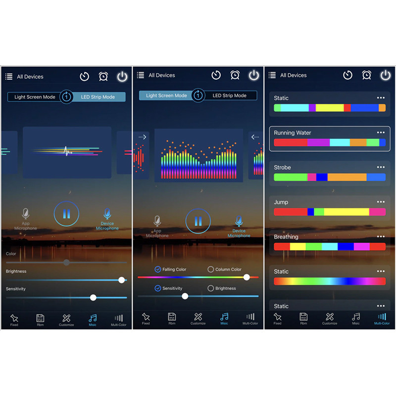 Contrôleur WiFi et Alexa pour bande LED Luminea LAT/LAM/LAK/LAC, Réglettes  et rubans LED